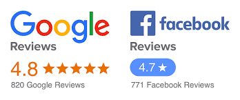 Display Facebook and Google Rating Badge